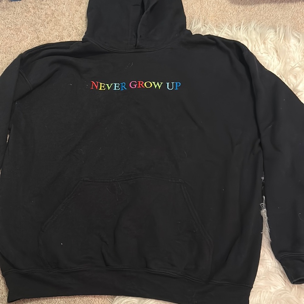 BENITEZ by Baylen Levine Never Grow up hoodie